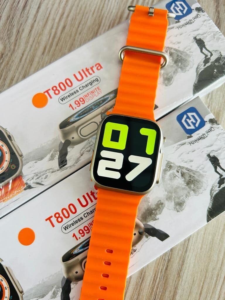 Miniatura 3 de Reloj inteligente T800 ULTRA doble pulso